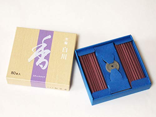 Amazon.co.jp: 松栄堂 芳輪 白川 スティック 80本入り 2箱セット